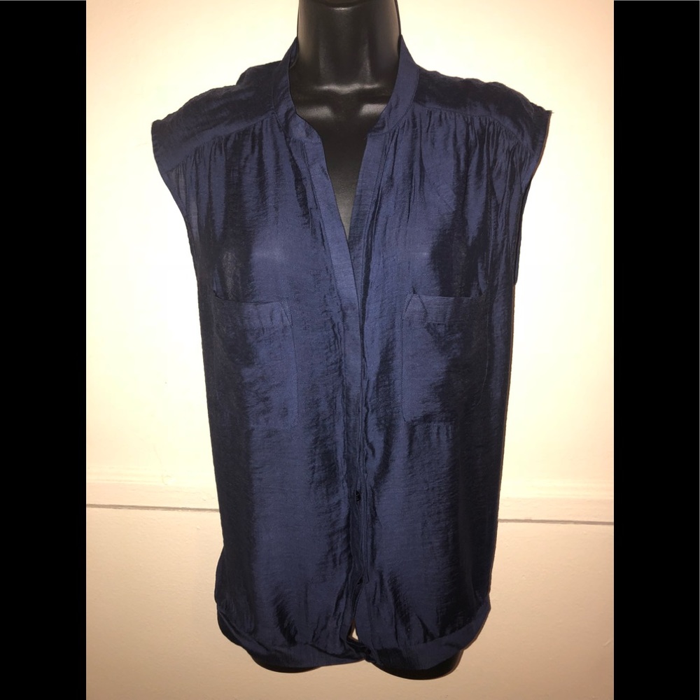 Navy Blue Top